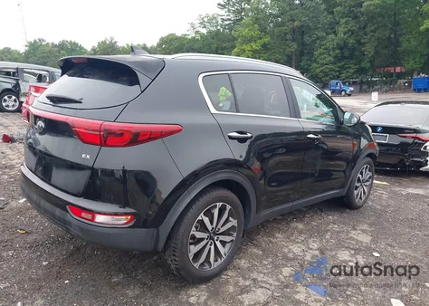 2017 Kia Sportage Ex from USA, damaged, VIN KNDPN3AC0H7075861